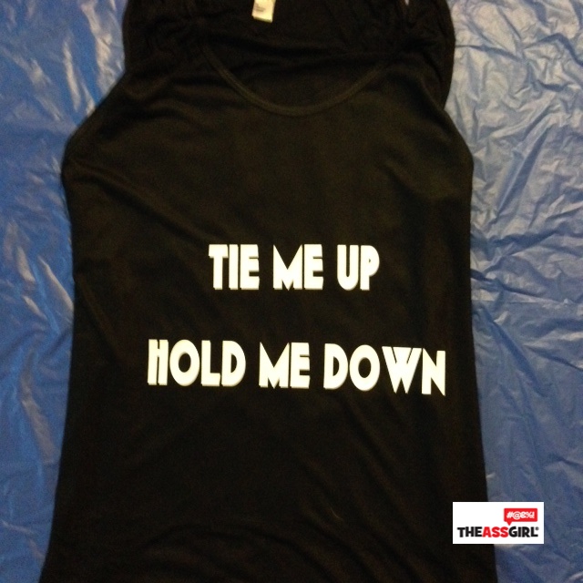 Tie Me Up Hold Me Down Tank Top