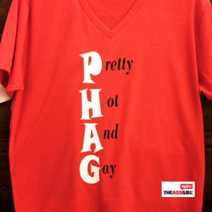 PHAG Red t-shirt - logo